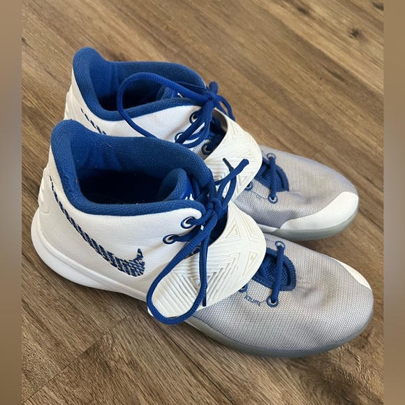 Kyrie Flytrap White Varsity Royal Men's Basketball Shoes Size 14